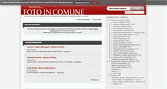 Desktop Screenshot of foto.museiincomuneroma.it